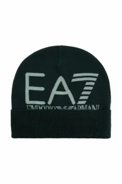 EA7 Emporio Armani GREEN Cap with logo