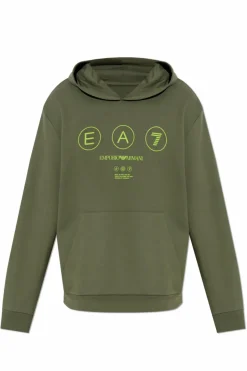 EA7 Emporio Armani GREEN Hoodie