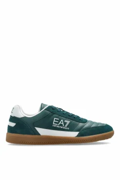 EA7 Emporio Armani GREEN Sports shoes with logo
