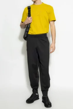 EA7 Emporio Armani GREEN T-shirt from the Sustainability collection