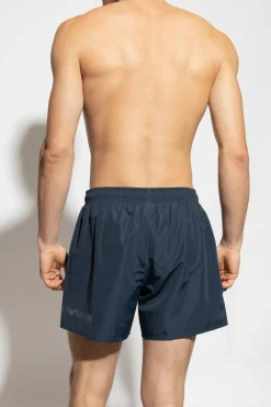 EA7 Emporio Armani NAVY BLUE Swim shorts