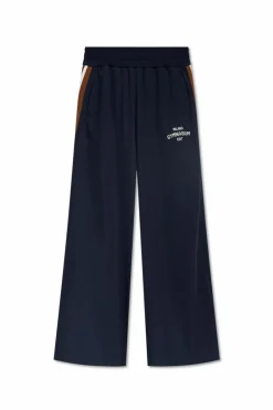 EA7 Emporio Armani NAVY BLUE Sweatpants from the Sustainability collection