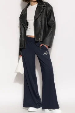 EA7 Emporio Armani NAVY BLUE Sweatpants from the Sustainability collection