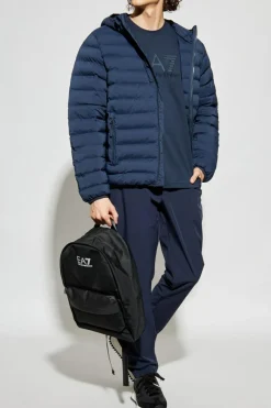 EA7 Emporio Armani NAVY BLUE Insulated jacket