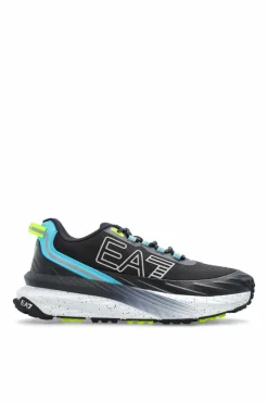 EA7 Emporio Armani NAVY BLUE Sneakers with logo