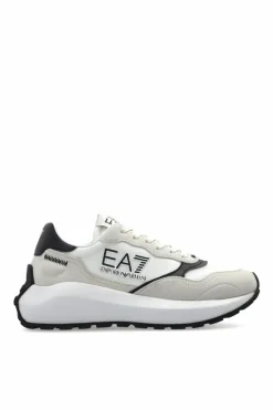 EA7 Emporio Armani WHITE Sports shoes with logo