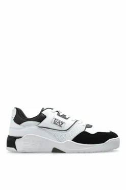 EA7 Emporio Armani WHITE Sneakers with logo