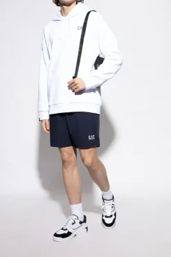 EA7 Emporio Armani WHITE Sneakers with logo