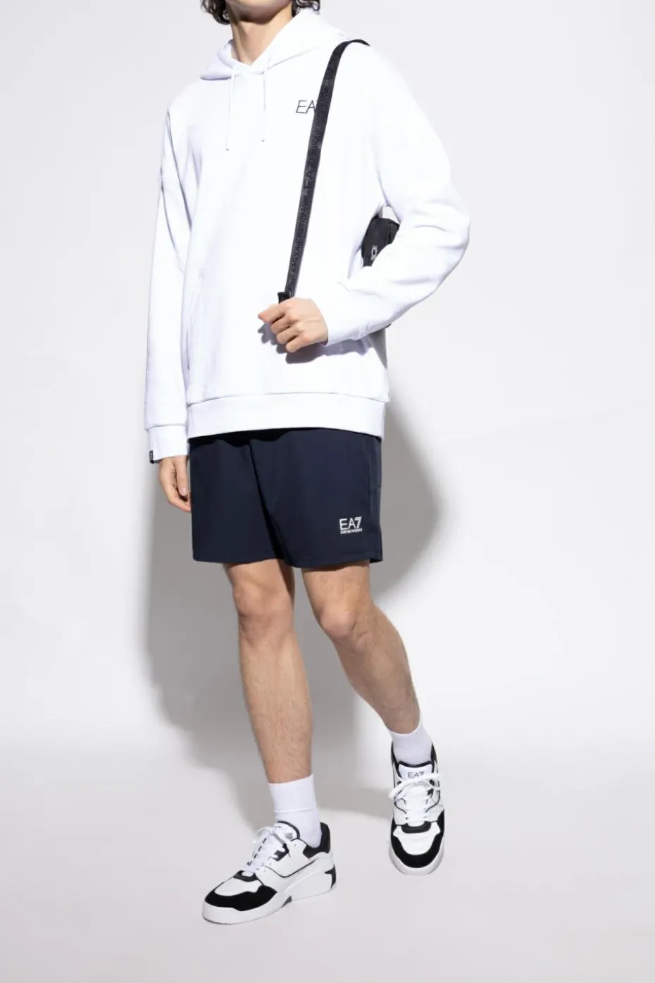 EA7 Emporio Armani WHITE Sneakers with logo