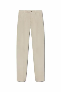 Eleventy beige Creased trousers