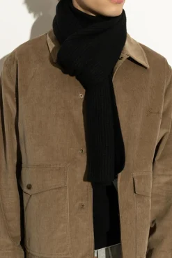 Eleventy BLACK Cashmere scarf