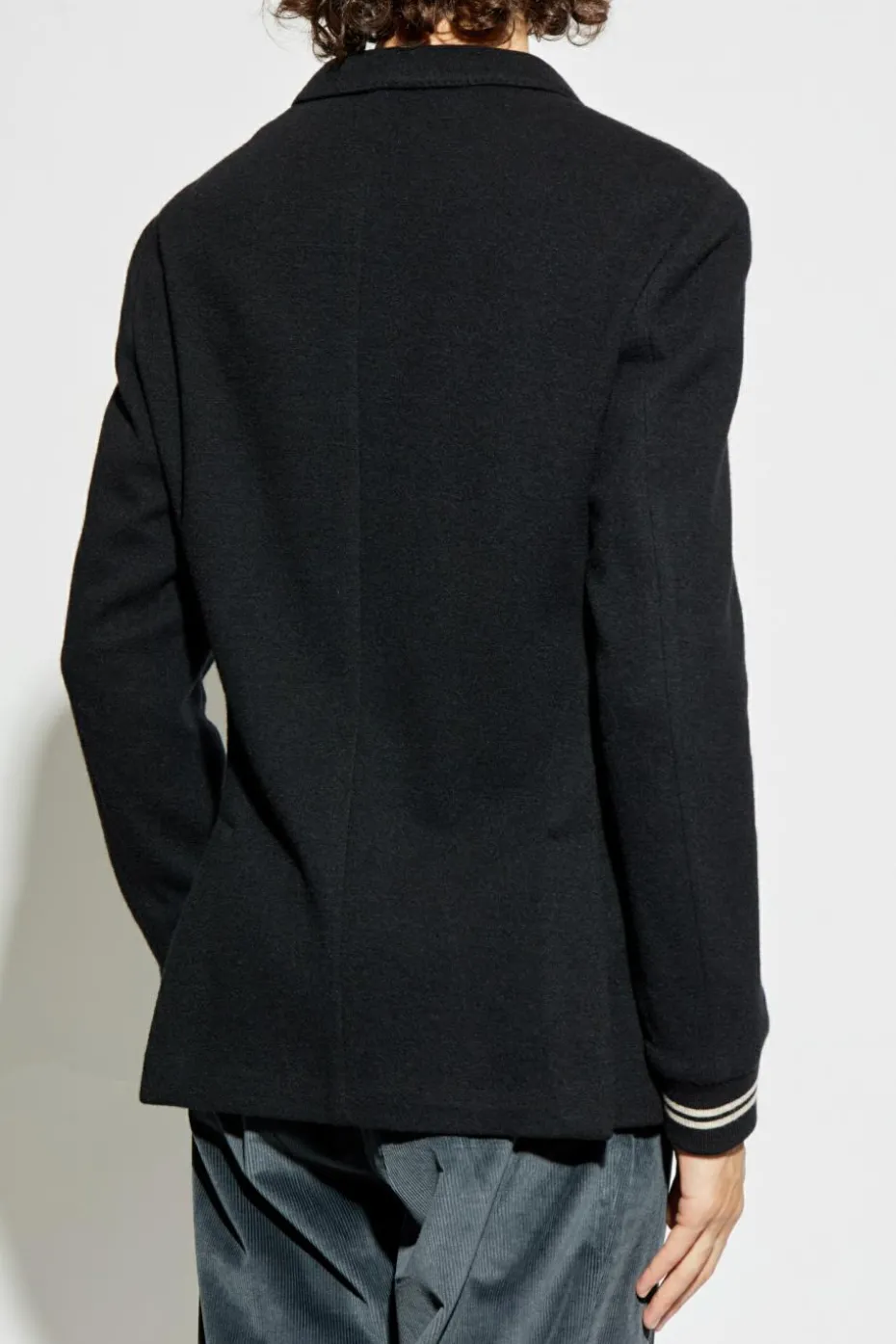 Eleventy BLACK Jacket with detachable hood