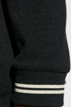 Eleventy BLACK Jacket with detachable hood