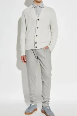 Eleventy cream Wool cardigan
