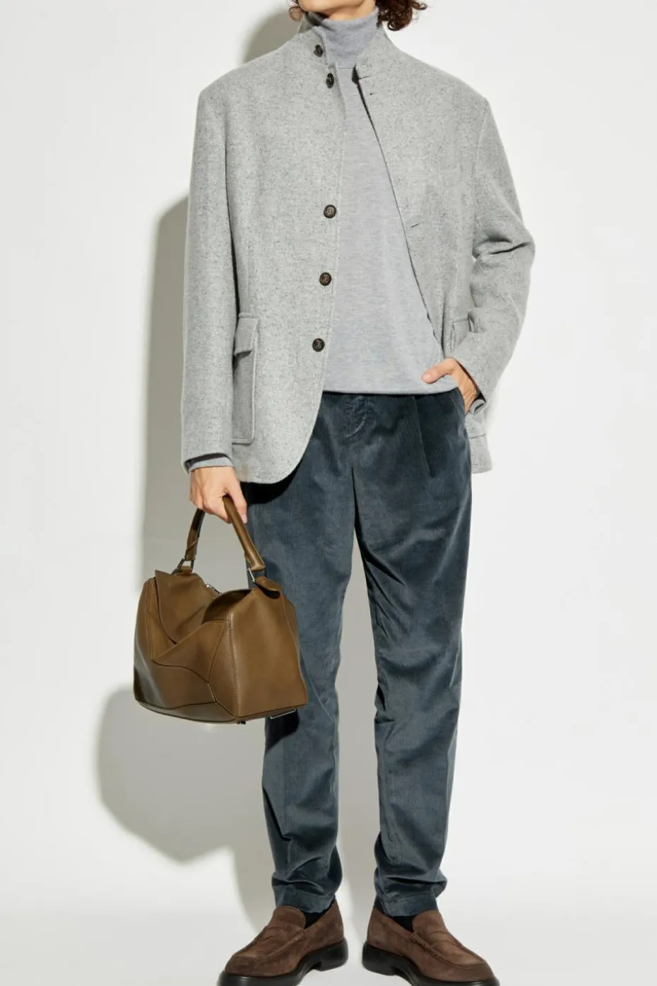 Eleventy GREY Cashmere turtleneck