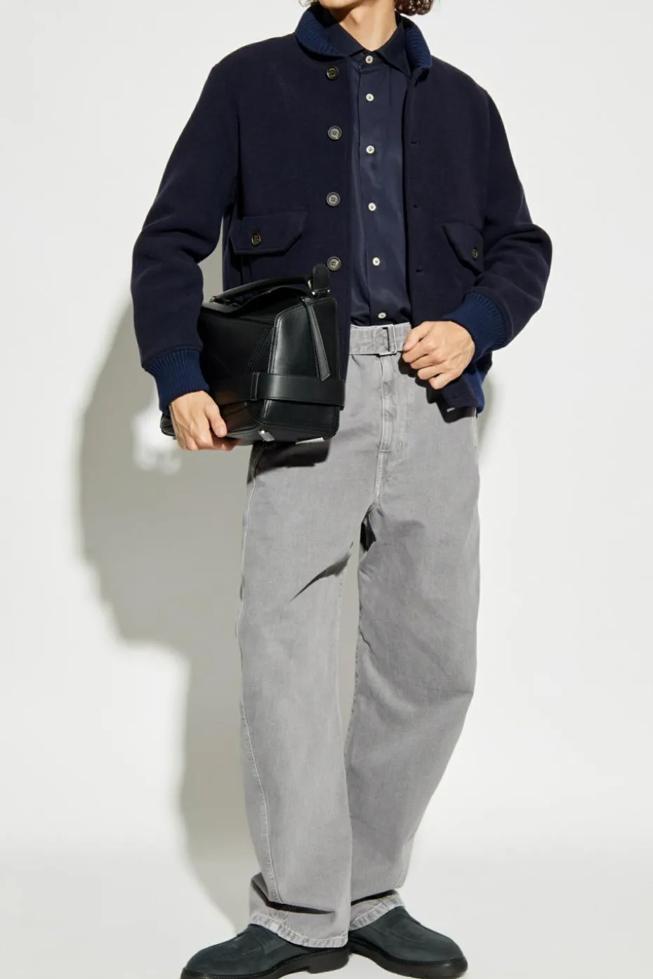 Eleventy NAVY BLUE Classic shirt