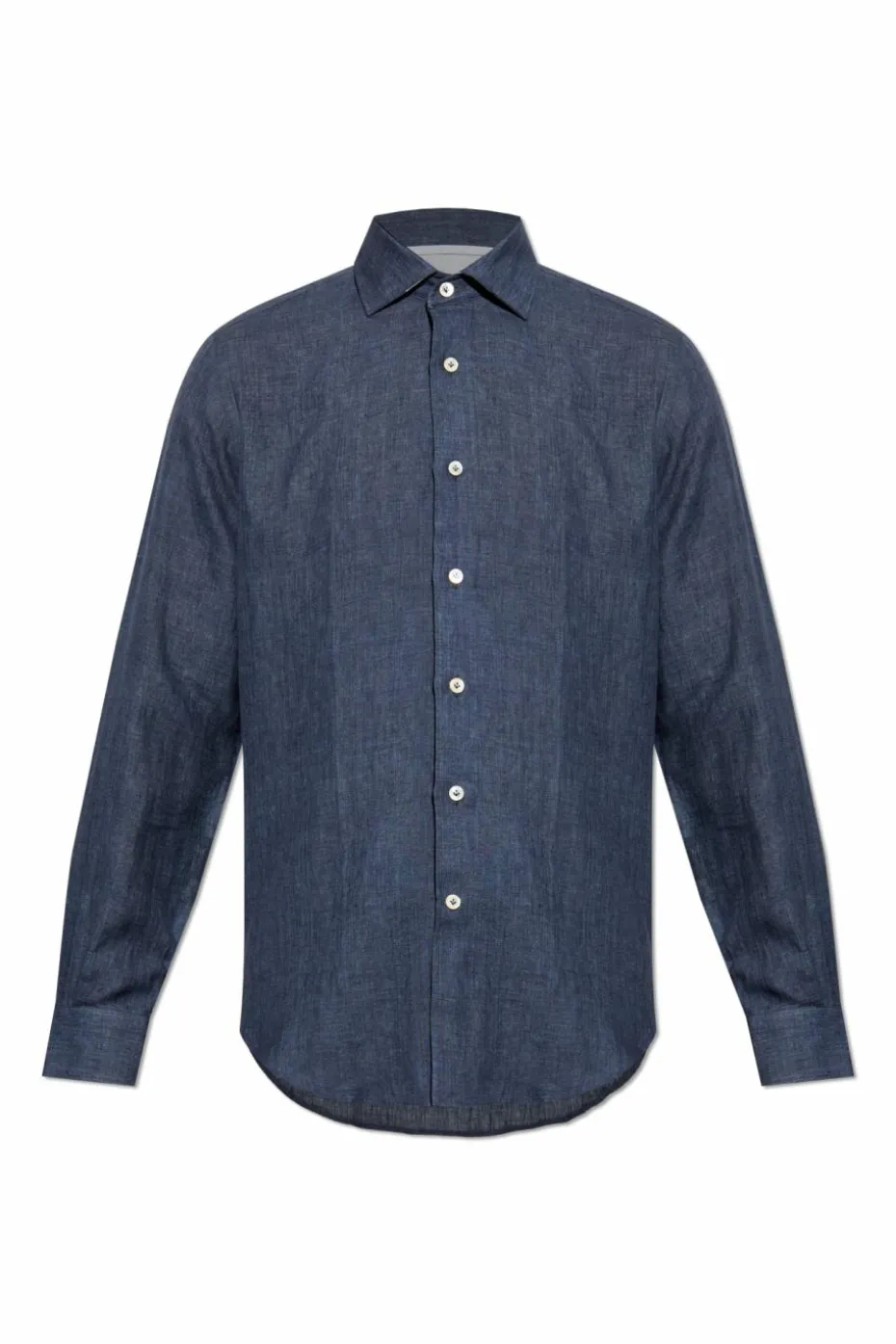 Eleventy NAVY BLUE Linen shirt