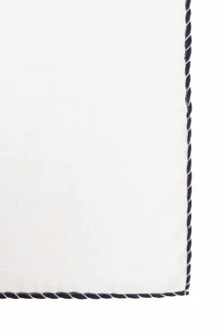 Eleventy WHITE Linen pocket square
