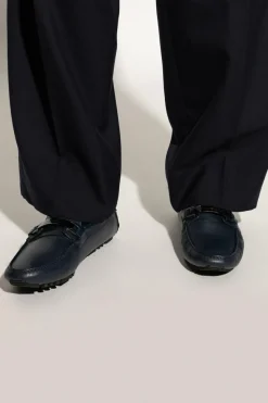Emporio Armani Leather Loafers