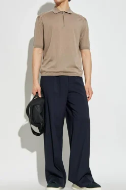 Emporio Armani beige Polo with logo