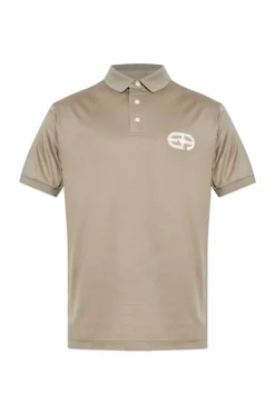 Emporio Armani beige Polo with logo