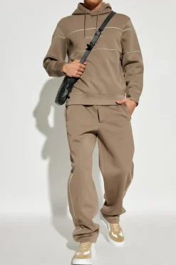 Emporio Armani beige Sweatpants