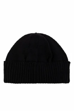Emporio Armani BLACK Cap with logo patch