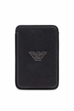 Emporio Armani BLACK Card case with MagSafe