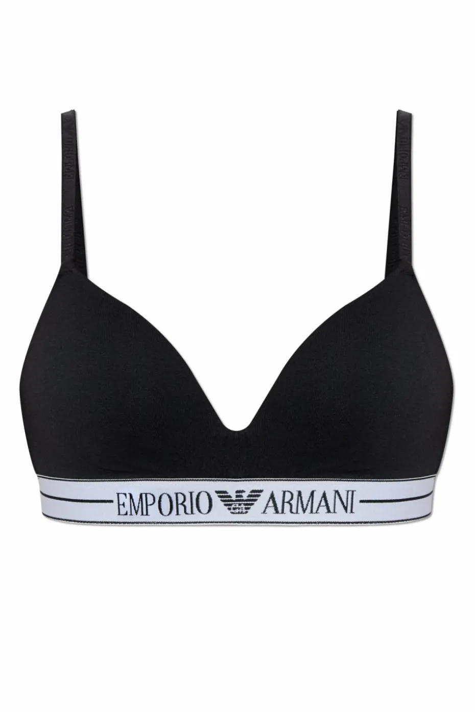 Emporio Armani BLACK Cotton bra