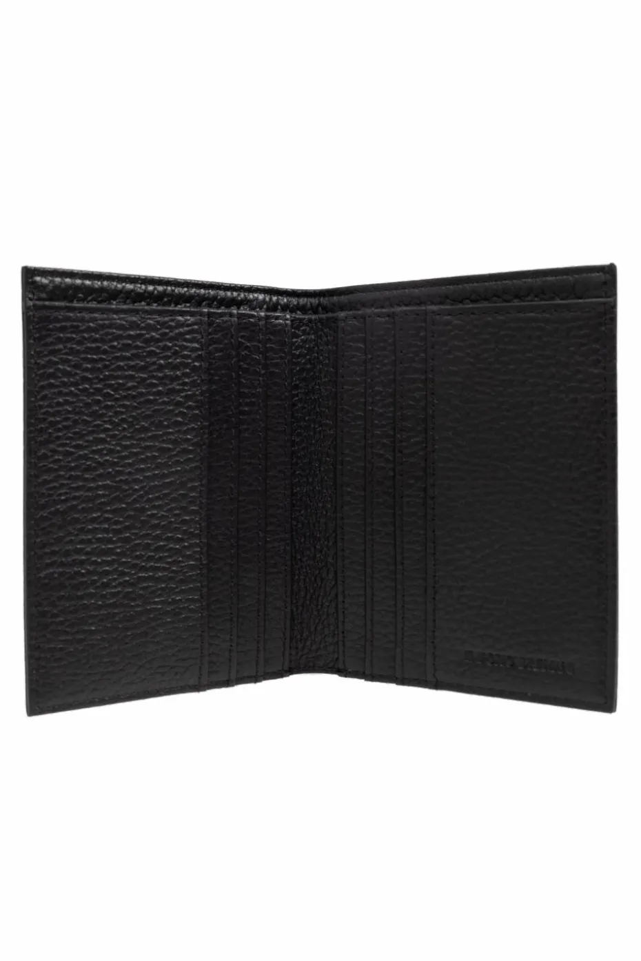 Emporio Armani BLACK Folding card case