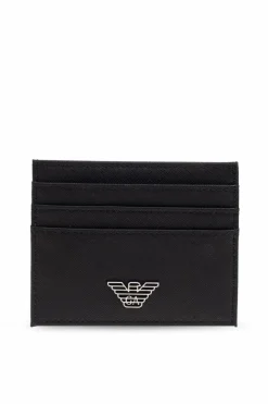 Emporio Armani BLACK Gift set: card holder and keyring