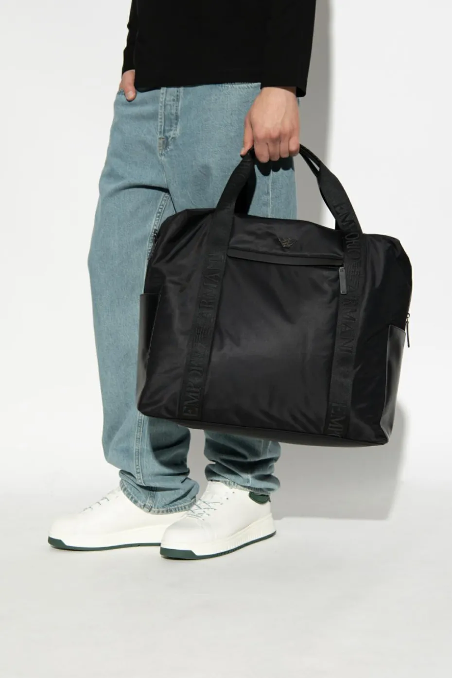 Emporio Armani BLACK Handbag with logo