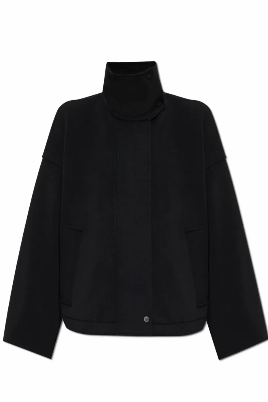Emporio Armani BLACK Jacket with stand-up collar