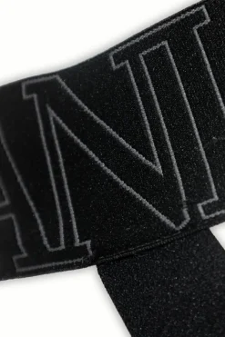 Emporio Armani BLACK Jockstrap with logo