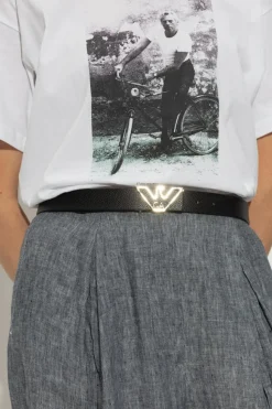 Emporio Armani BLACK Leather belt