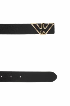 Emporio Armani BLACK Leather belt