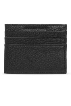 Emporio Armani BLACK Leather card case