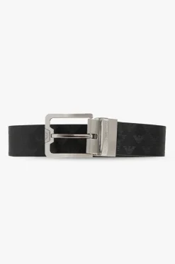 Emporio Armani BLACK Leather belt