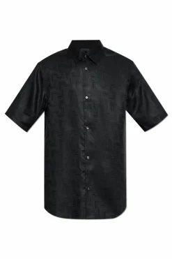 Emporio Armani BLACK Patterned shirt