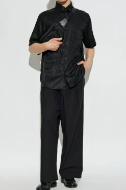 Emporio Armani BLACK Patterned shirt