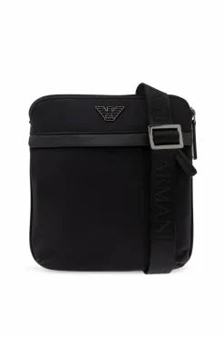 Emporio Armani BLACK Shoulder bag with logo