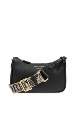 Emporio Armani BLACK Shoulder bag with printed logo