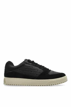 Emporio Armani BLACK Sneakers with logo