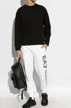 Emporio Armani BLACK Sweatshirt from the Sustainability collection