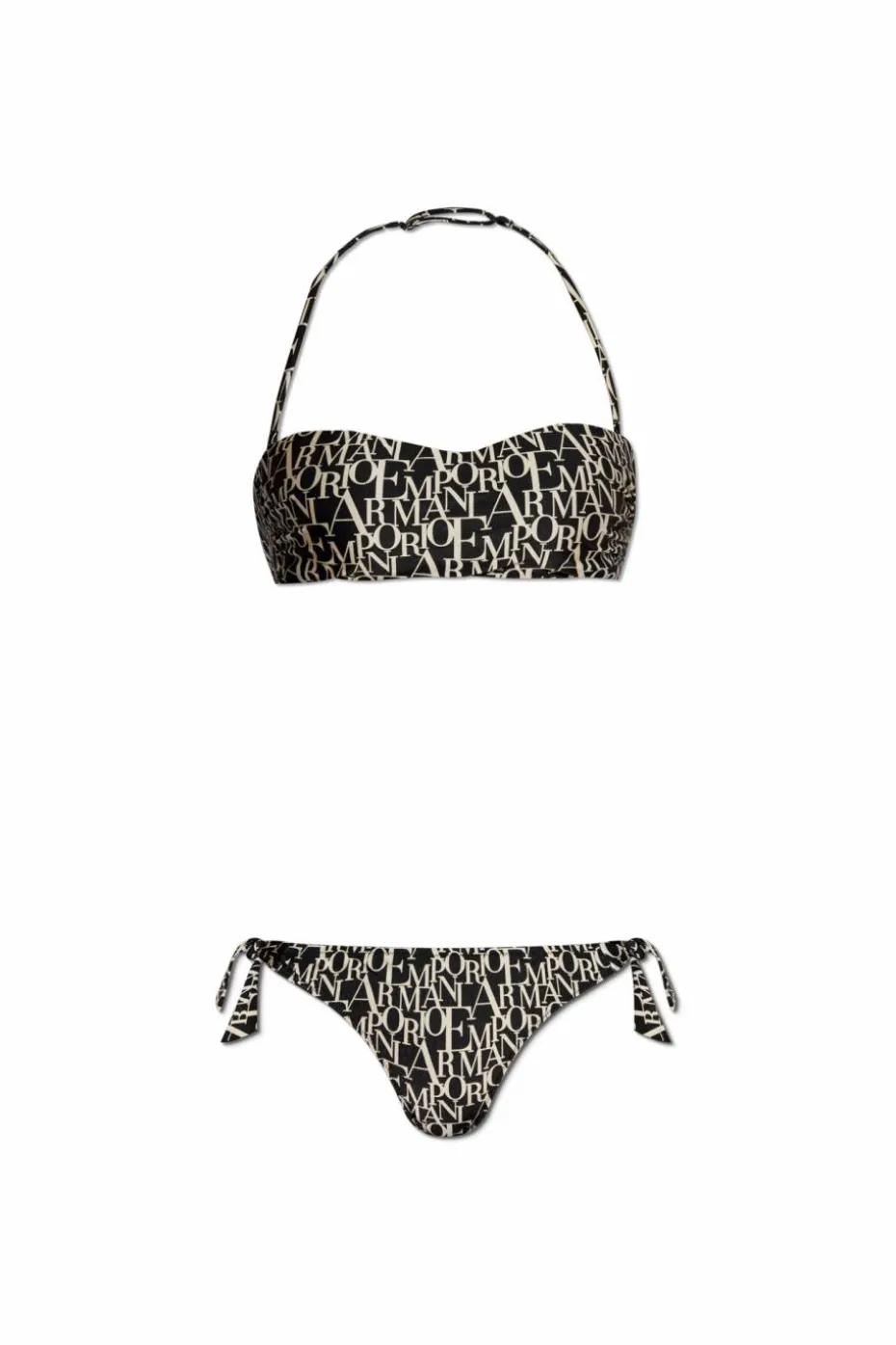 Emporio Armani BLACK Two-piece bathing suit