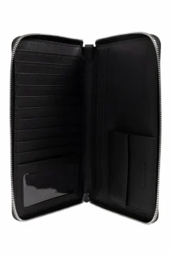 Emporio Armani BLACK Wallet with logo
