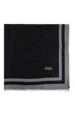 Emporio Armani BLACK Wool scarf