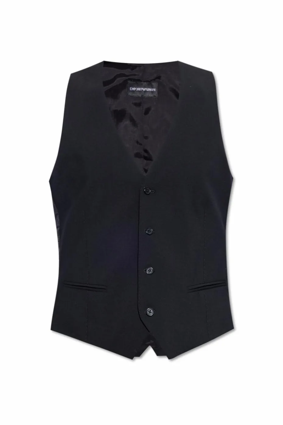 Emporio Armani BLACK Wool Vest