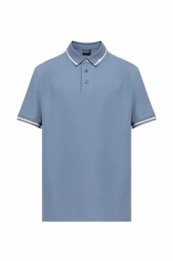 Emporio Armani BLUE Cotton polo