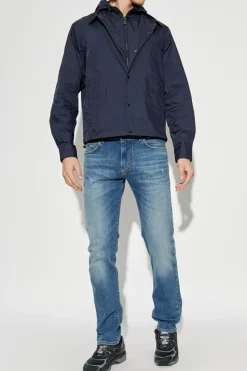 Emporio Armani BLUE Jeans with vintage effect